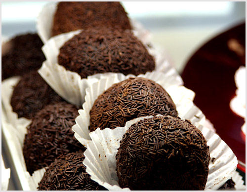 Trufas de chocolate