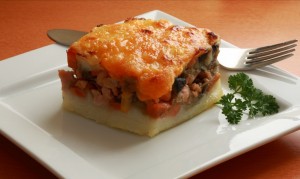 Pastel de pollo