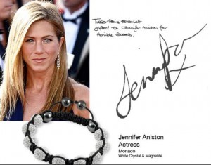 Jennifer Aniston tresor paris