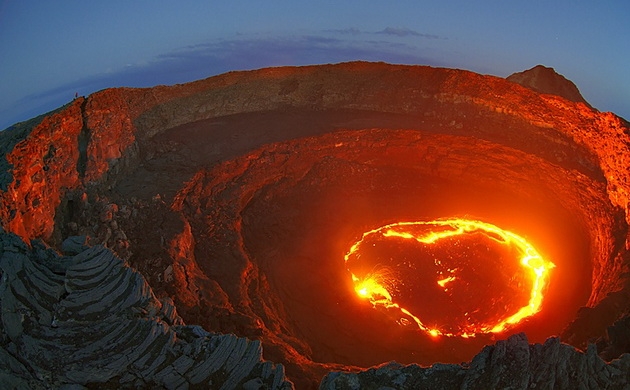 Lago de fuego, Etiopía