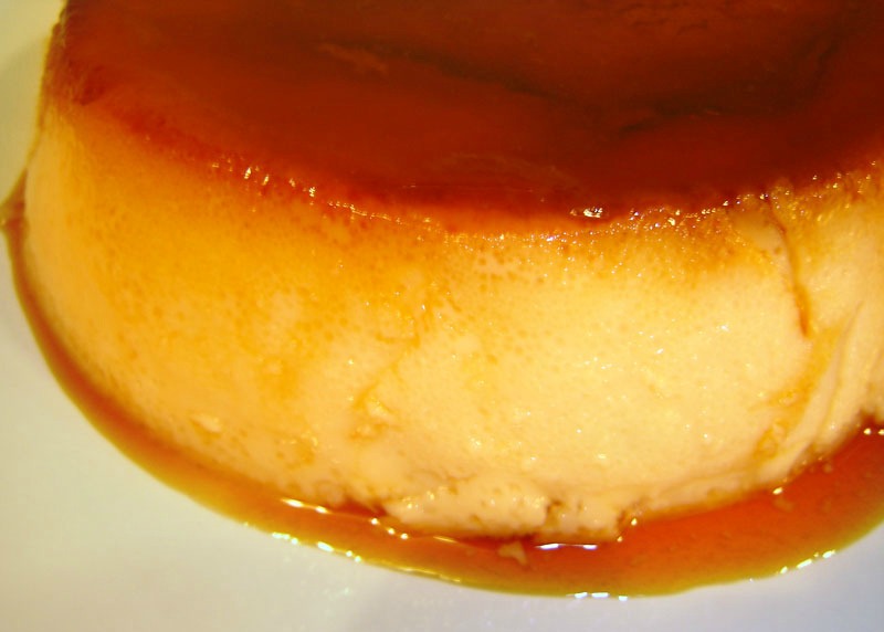 Flan de vainilla