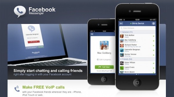 Facebook Messenger para iPhone incorpora llamadas gratis