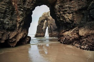 Foto de Turismo de Ribadeo. Playa de Las Catedrales