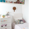 decoración con vinilos en las comodas y cambiadores de los niños