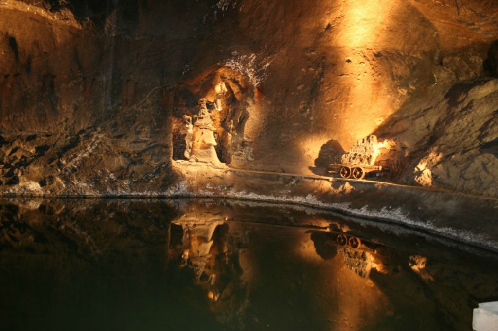 Mina de sal de Wieliczka, en Polonia