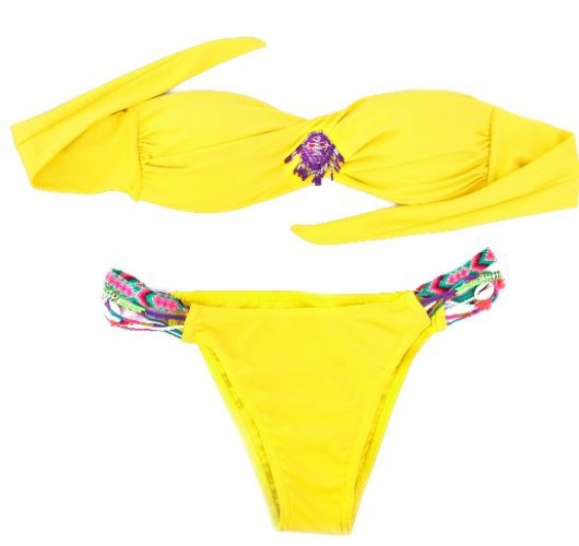 bikini amarillo