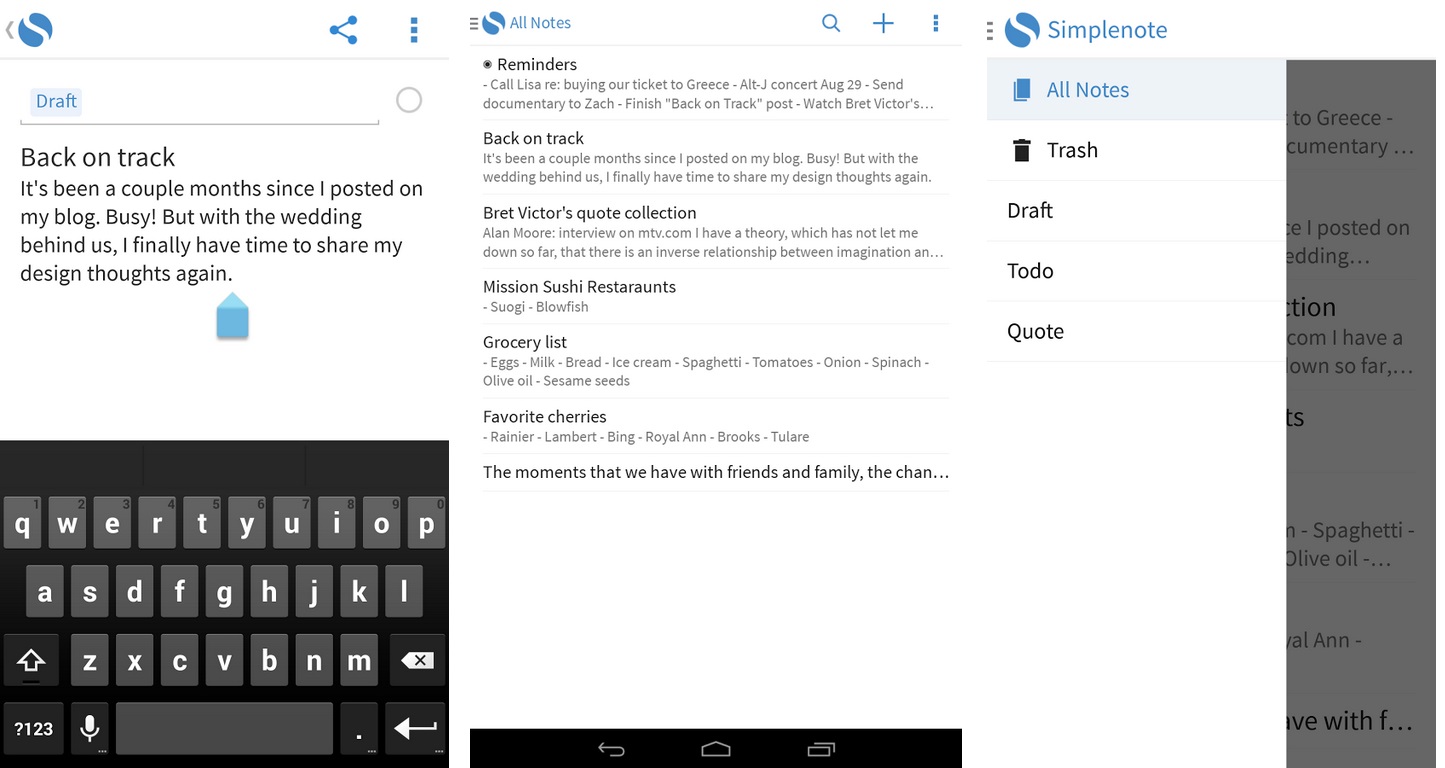 simplenote-android