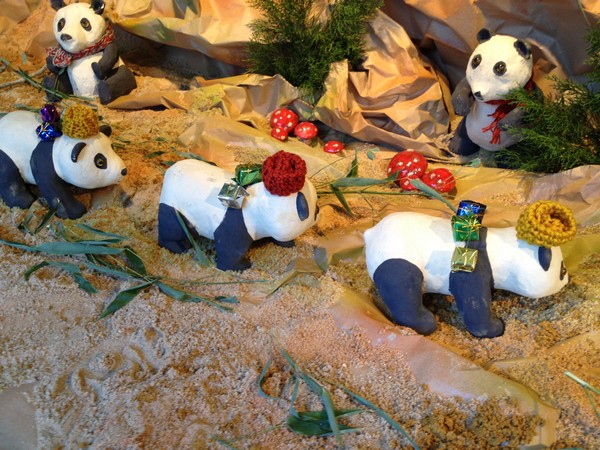 Regalos navideños en el zoo de Madrid