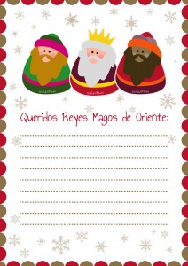 descargar carta a los reyes magos gratis