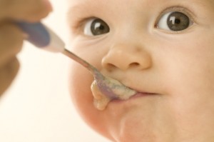 Baby Being Fed