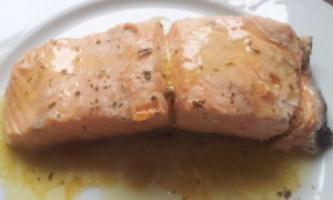 Salmón al limón