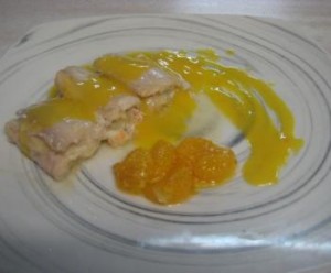 Salsa de mandarina