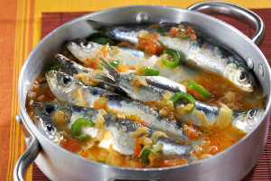 Cazuela de sardinas