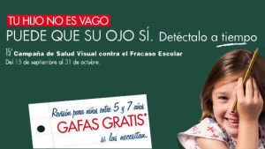 Gafas para niños gratis en Alain Afflelou