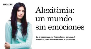 Alexitimia, ¿qué es?