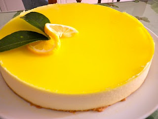 Tarta fría de limón