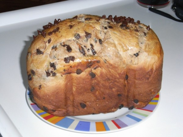 Pan brioche con chocolate