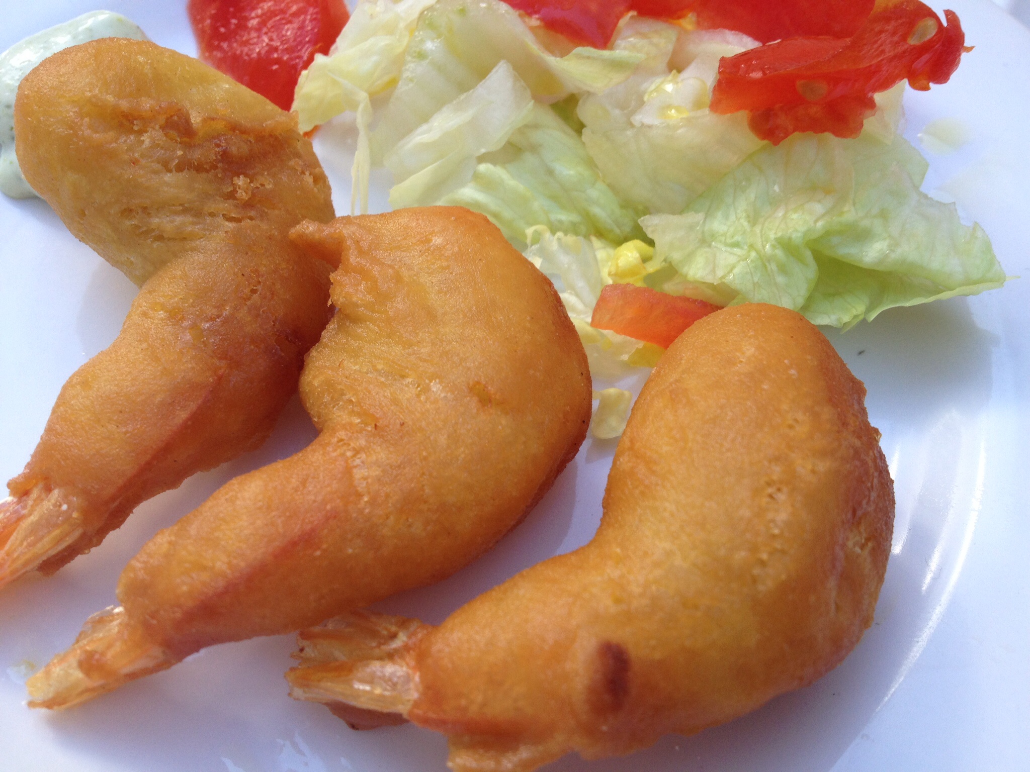 Gambas rebozadas