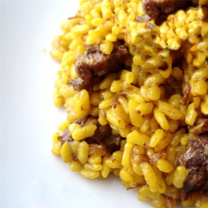 Arroz con carne